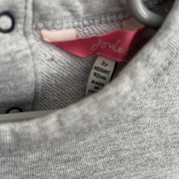 Joules Glittery Spot Sweatshirt - Picture 2 of 6